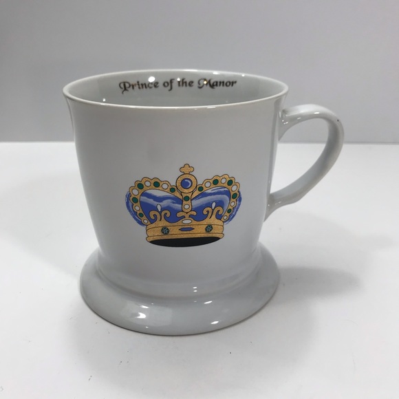 Mens shave cup PRINCE OF THE MANOR by Slant - Picture 1 of 8